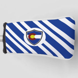 Colorado shield golf head cover