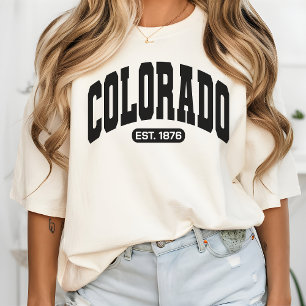 Colorado Shirt, Game Day & College Gift for Her T-Shirt