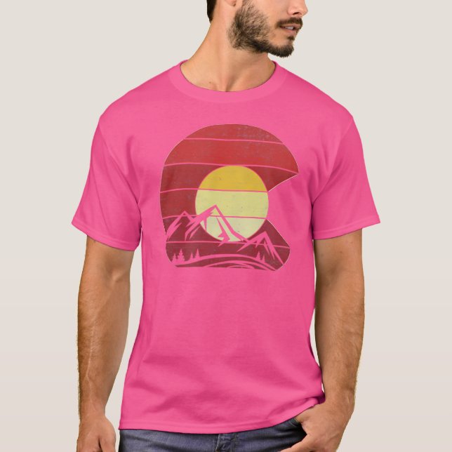 Colorado Shirts For Men  Women Mountains Nature Hi (Front)