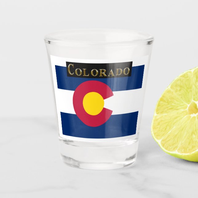 COLORADO SHOT GLASS (Front)
