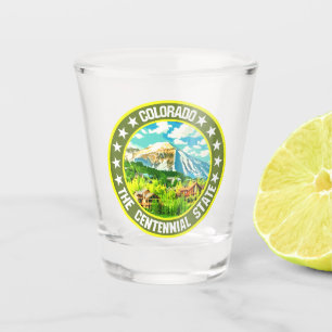 Colorado shot glass