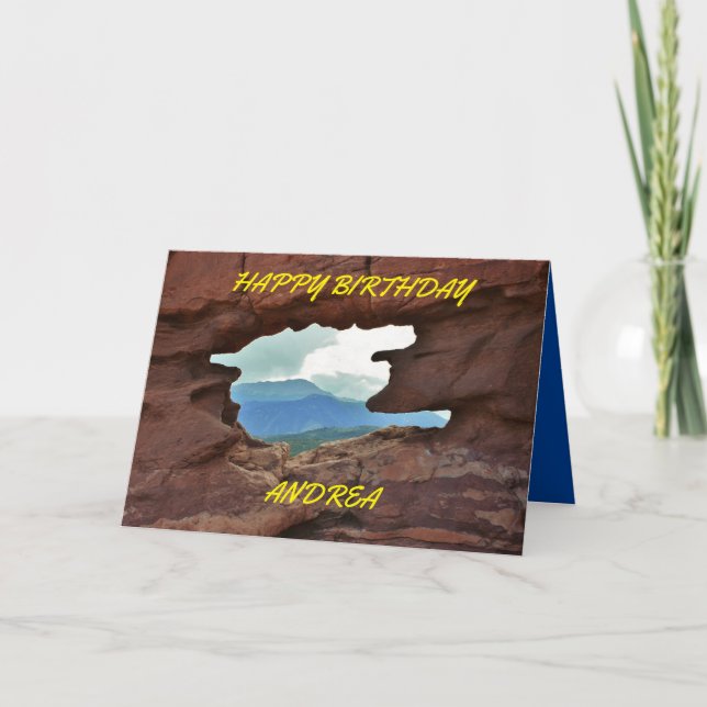 Colorado Siamese Twins Birthday Greeting Card (Front)