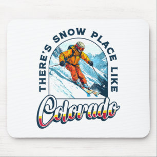 Colorado skiing holidays colorado aspen ski resort mouse mat