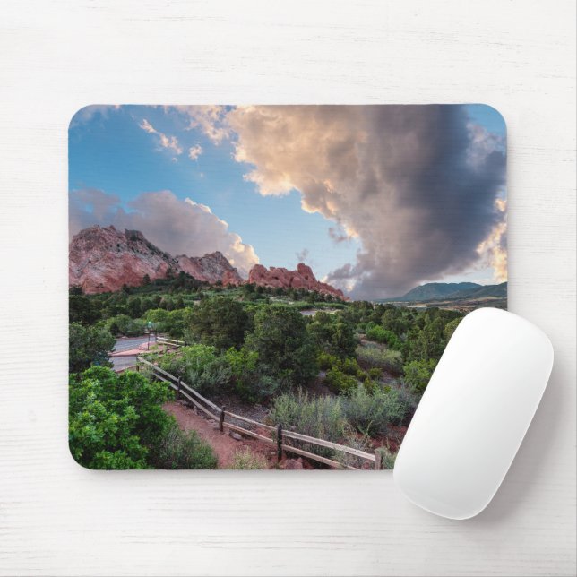 Colorado Sleeping Giant Sunrise Mousepad (With Mouse)
