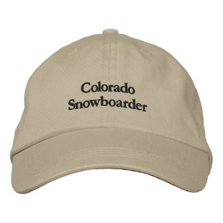Colorado Snowboarder — Embroidered Hat