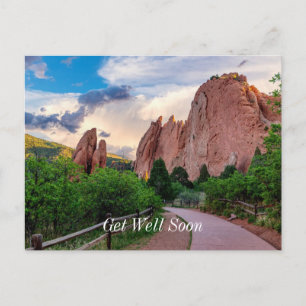 Colorado South Gateway Morning Get Well Postcard