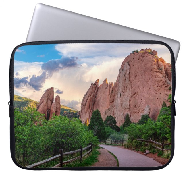 Colorado South Gateway Morning Laptop Sleeve Case (Front)