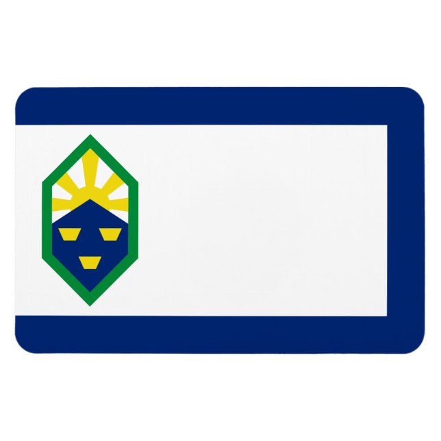 Colorado Spring Flag Magnet (Horizontal)