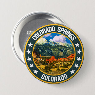  Colorado Springs                 7.5 Cm Round Badge