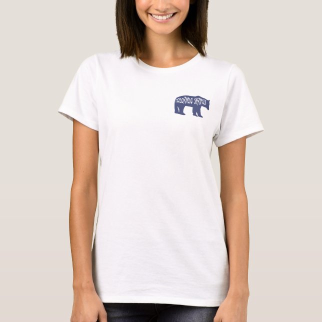 Colorado Springs Bear T-Shirt (Front)