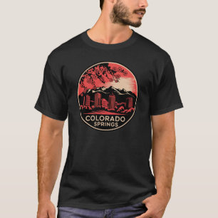 Colorado Springs City Colorado USA T-Shirt