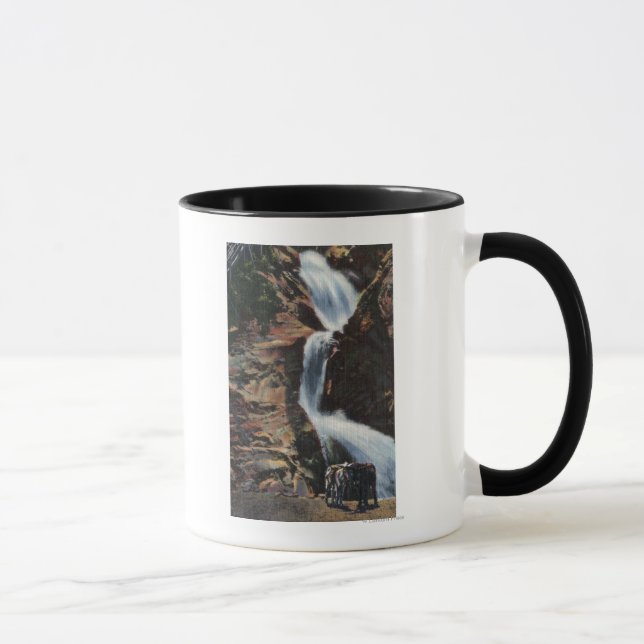 Colorado Springs, CO - Lower Three of Seven Fall Mug (Right)