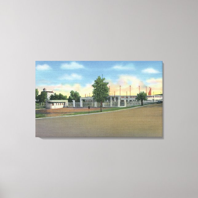 Colorado Springs, CO - Will Rogers Canvas Print (Front)