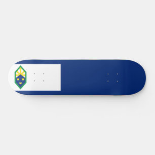 Colorado Springs (Colorado City) Flag Skateboard