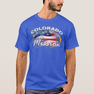 Colorado Springs Colorado Mormon LDS Mission T-Shirt