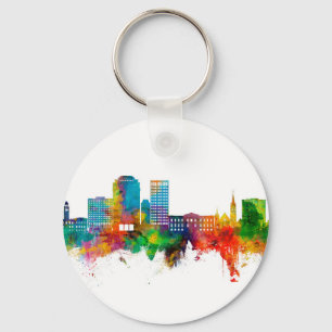 Colorado Springs Colorado Skyline Key Ring