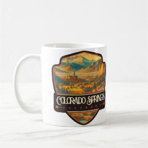 Colorado Springs, Colorado Vintage Coffee Mug