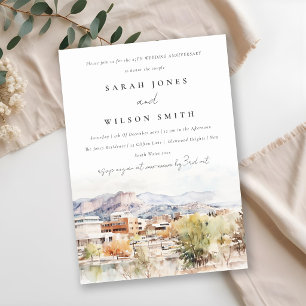 Colorado Springs, Colorado Wedding Anniversary Invitation