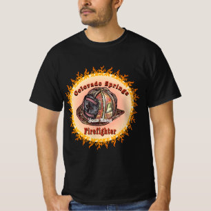 Colorado Springs Firefighter  T-Shirt
