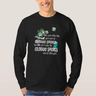 Colorado Springs Girl Patriotic Girl From Colorad T-Shirt