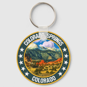 Colorado Springs Key Ring