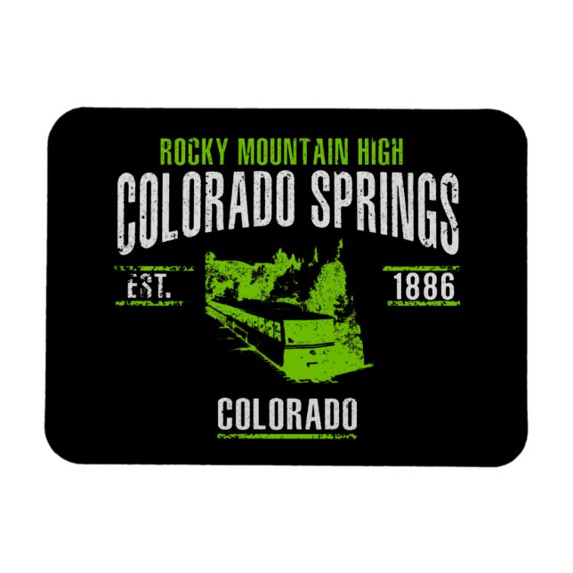 Colorado Springs Magnet (Horizontal)