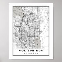 Colorado Springs Map