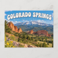 Colorado Springs Mountain Colorado