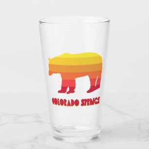 Colorado Springs Rainbow Bear Glass