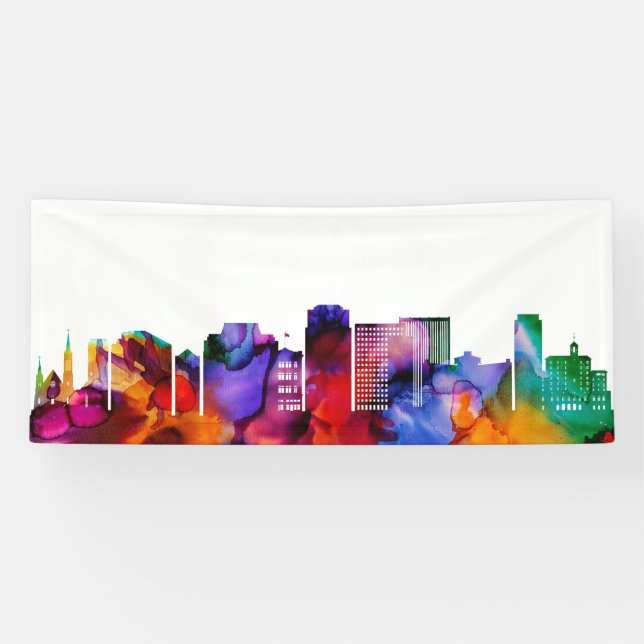 Colorado Springs Skyline Banner (Horizontal)