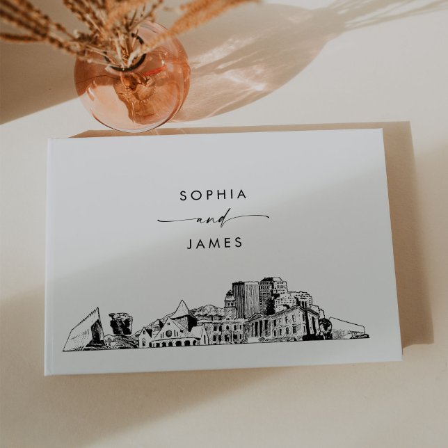 Colorado Springs Skyline Wedding Guest Book (Creator Uploaded)