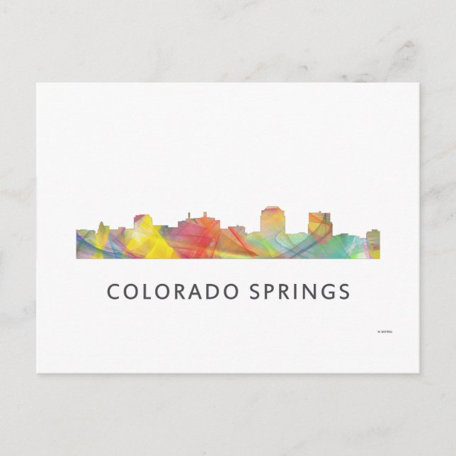 COLORADO SPRINGS WB1 - POSTCARD (Front)
