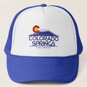 Colorado Springs wood mountains hat