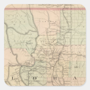 Colorado Square Sticker
