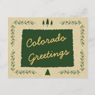 Colorado State Christmas Holiday Greetings