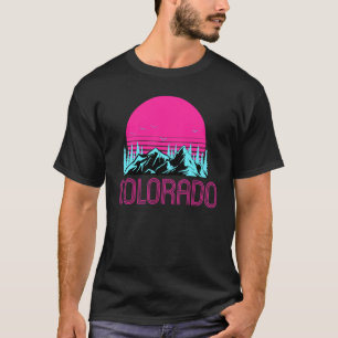 Colorado State Denver Souvenir Mountain Vacation V T-Shirt