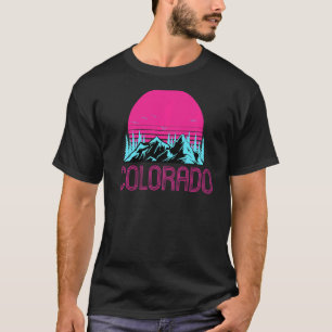 Colorado State Denver Souvenir Mountain Vacation V T-Shirt