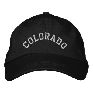 Colorado State Embroidered Embroidered Hat