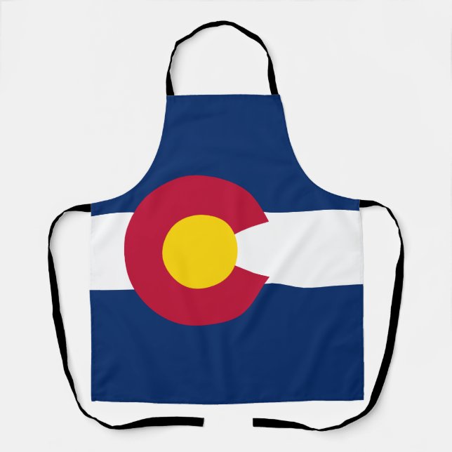 Colorado State Flag Apron (Front)