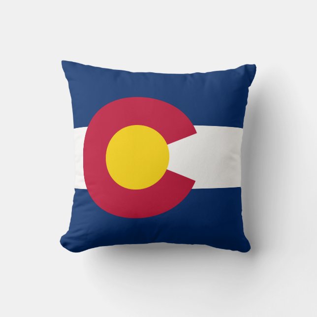 Colorado State Flag Cushion (Front)
