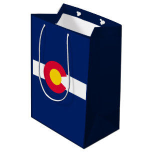 Colorado State Flag Design Medium Gift Bag