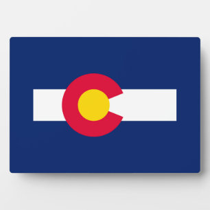 Colorado State Flag Design Plaque