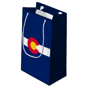 Colorado State Flag Design Small Gift Bag