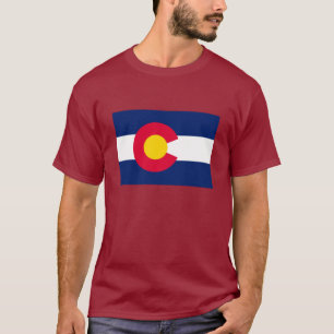 Colorado State Flag Design T-Shirt