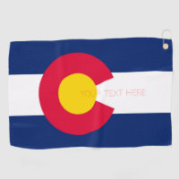 Colorado State Flag Design Your Text on 