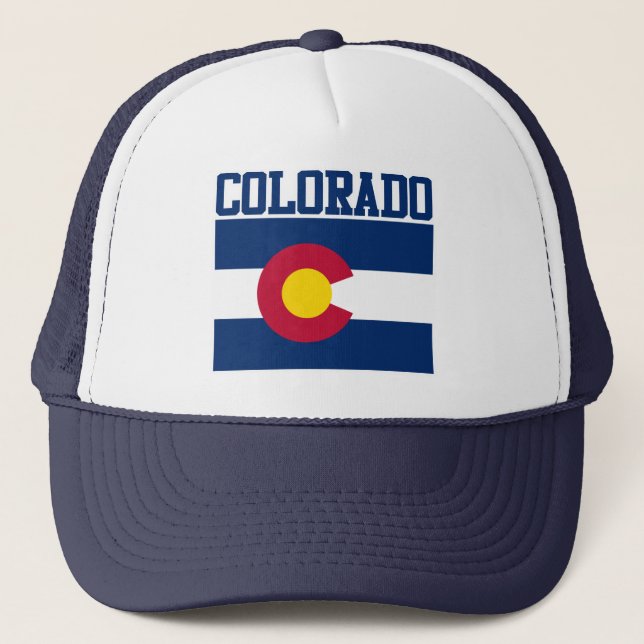 Colorado State Flag Hat (Front)
