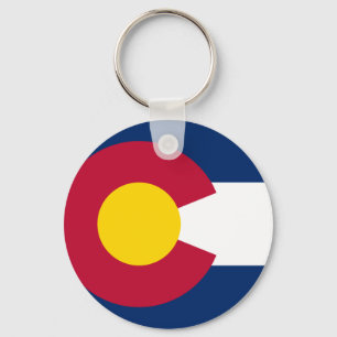 Colorado State Flag Key Ring