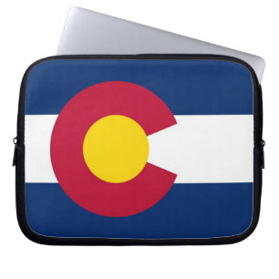 Colorado State Flag Laptop Sleeve