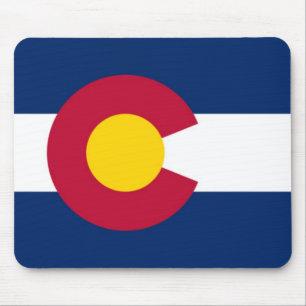 Colorado State Flag Mouse Mat