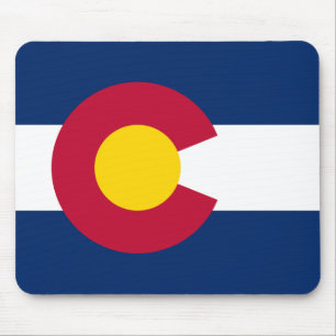 Colorado State Flag Mouse Mat